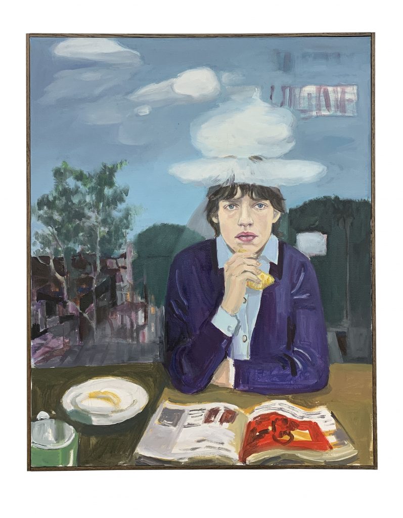 Get Off My Cloud, 2025, oil on canvas, 30"X24"