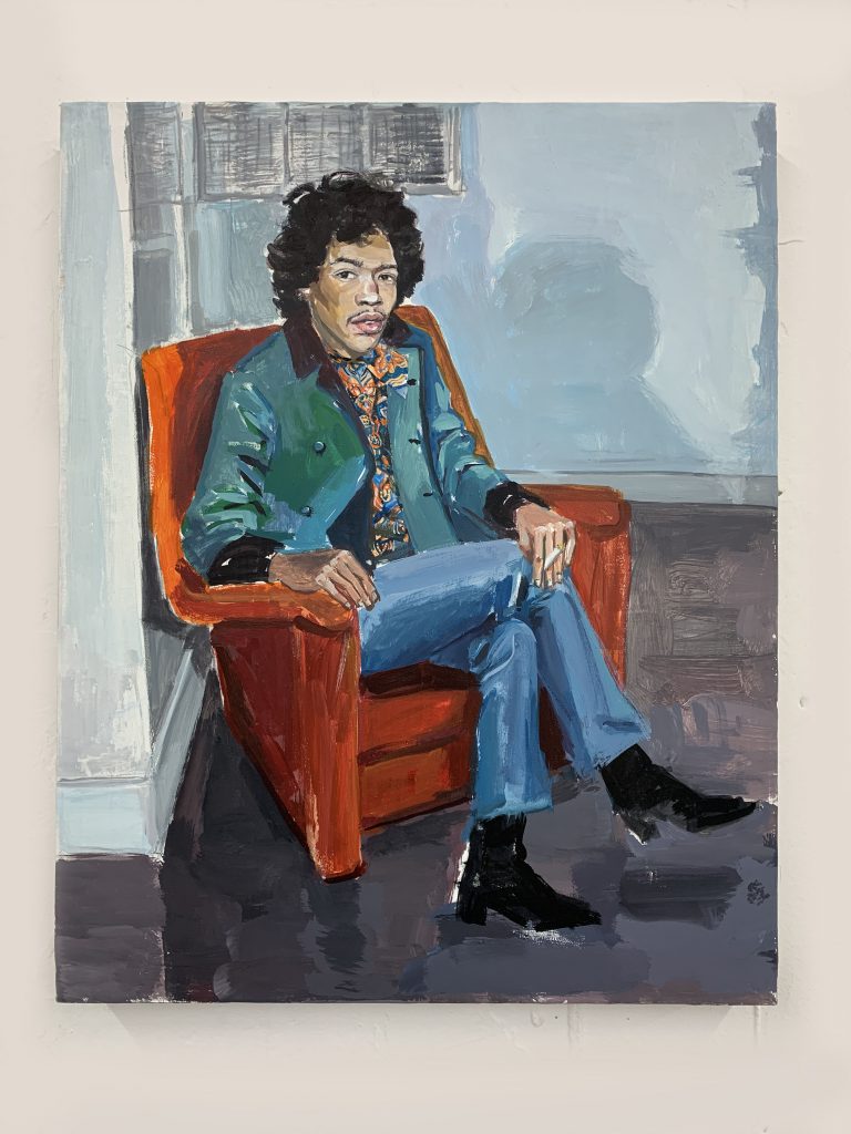 The Wind Cries Mary,2025, acrylic on canvas,20X16